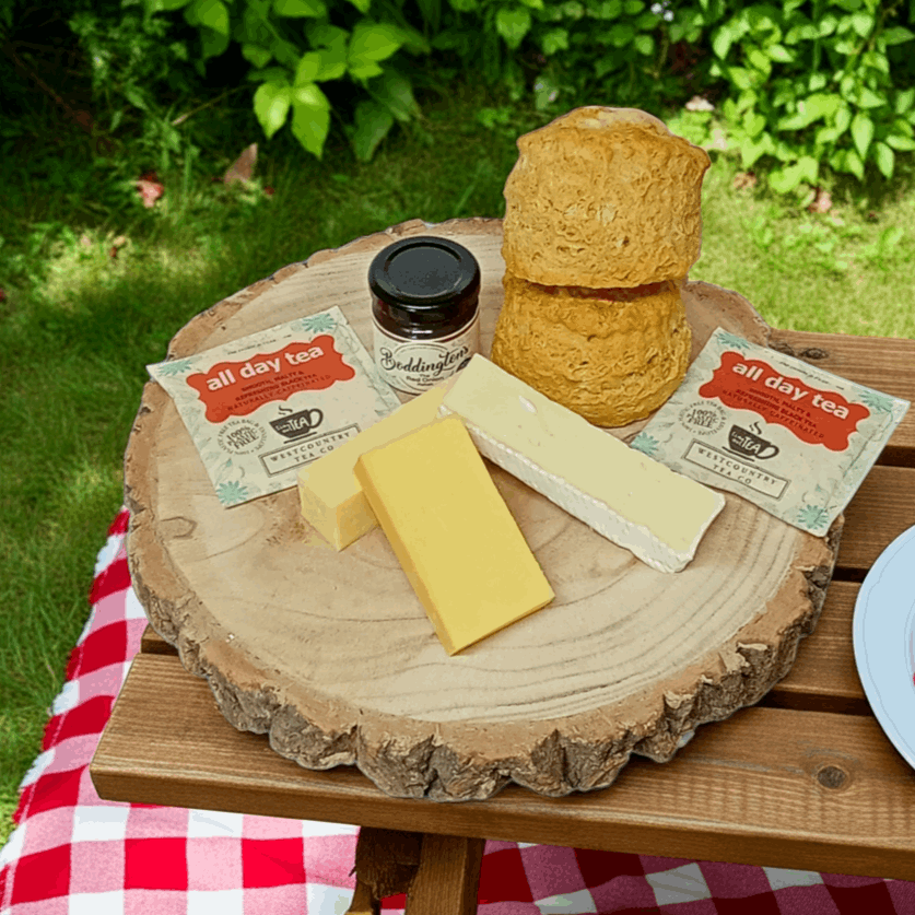 Cheese & Marmite savoury afternoon tea by post
