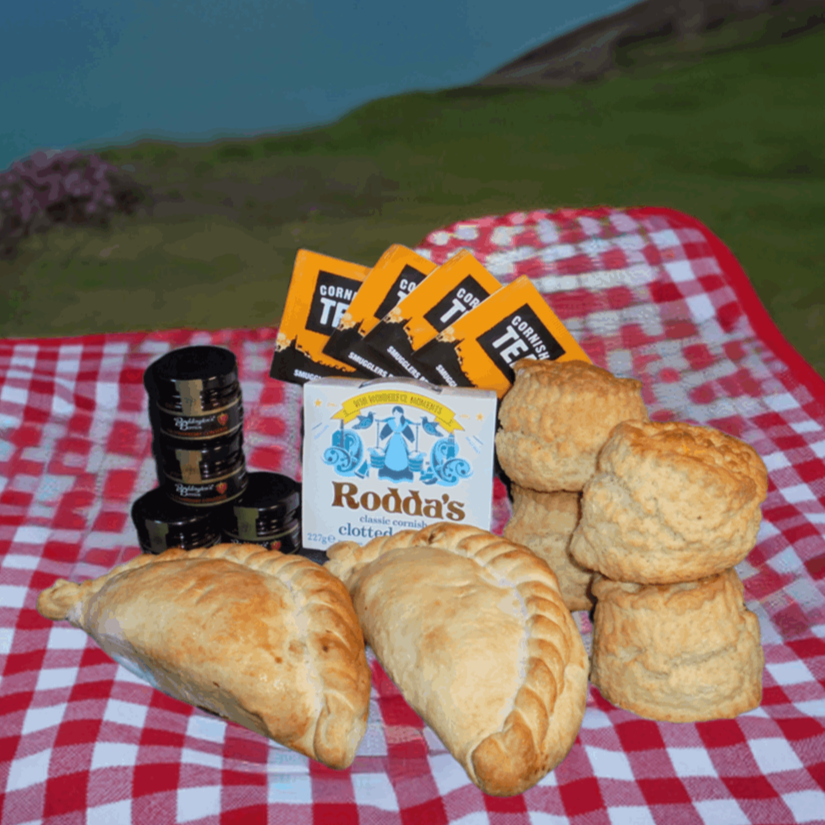 Cornish pasty and cream tea gifts 