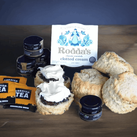 Apple & Blackberry Crumble Cornish cream tea delivered to your door