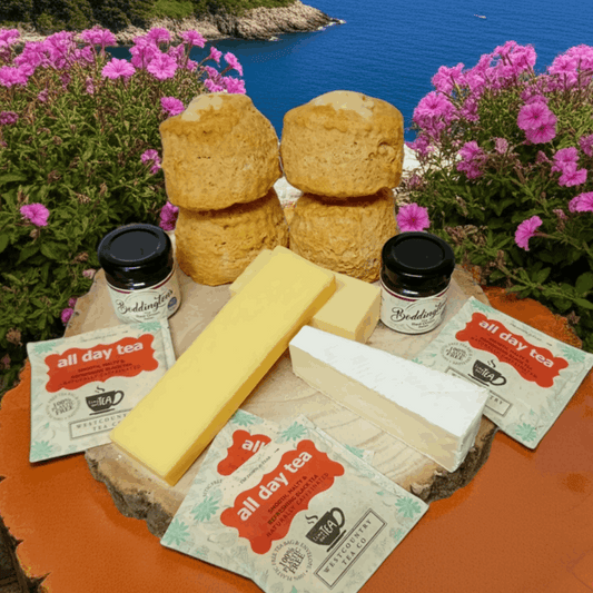 Cheese & marmite afternoon tea by post