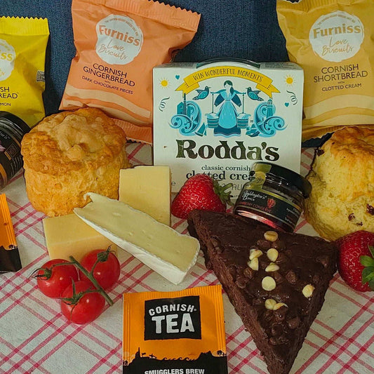 Mini Cornish afternoon tea delivery