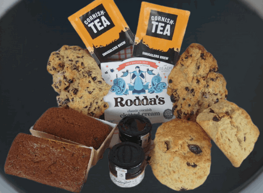 Feeling fruity? Then this is for you!
Fruity rock cakes, mini fruit tea loafs and a fruit Cornish afternoon tea delivered to your door.